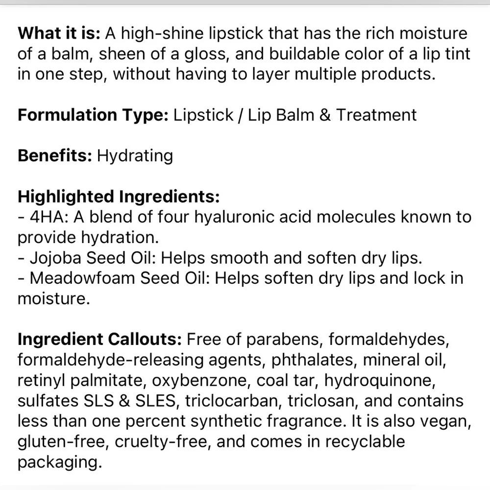💋 GLOSSIER Ultralip High Shine Lipstick - VILLA - Picture 10 of 11